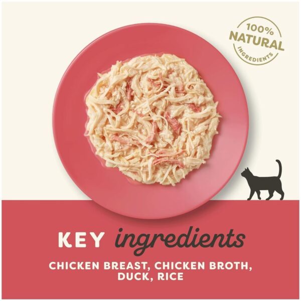 Applaws Chicken with Duck Adult Wet Cat Food 156g Tin 3