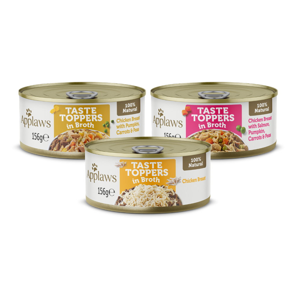 Applaws Taste Topper in Broth Chicken Selection Wet Dog Food 8 x 156g Tins 2