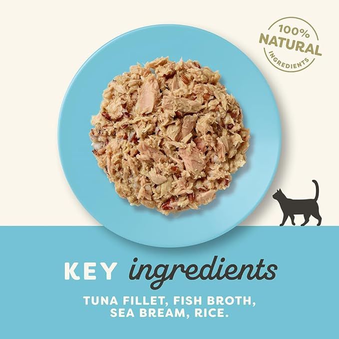 Applaws Tuna & Sea Bream Adult Wet Cat Food 70g Pouch 4