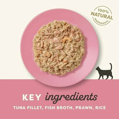 Applaws Tuna & Prawn Adult Wet Cat Food 70g Pouch 3
