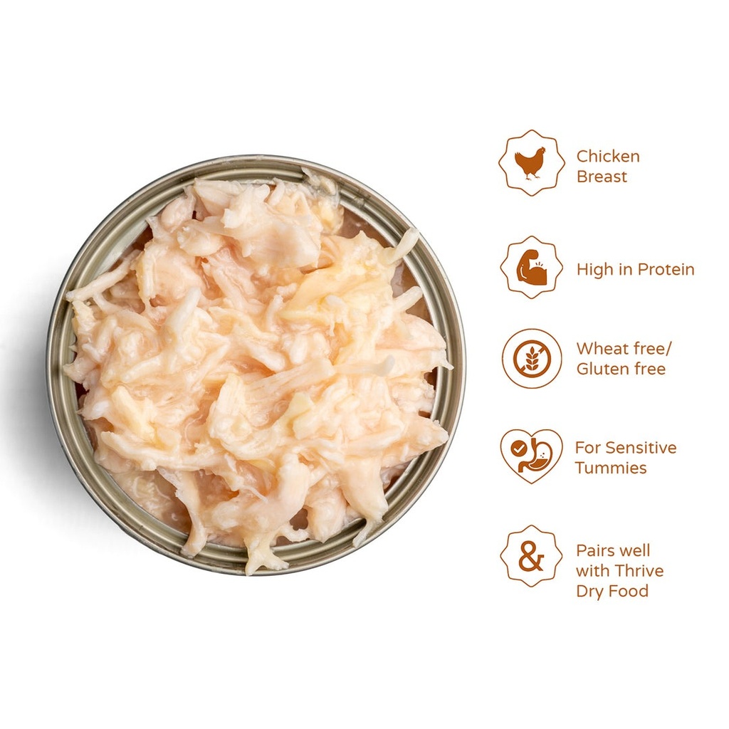 Thrive Complete Chicken & Chicken Liver Wet Cat Food 75g 3