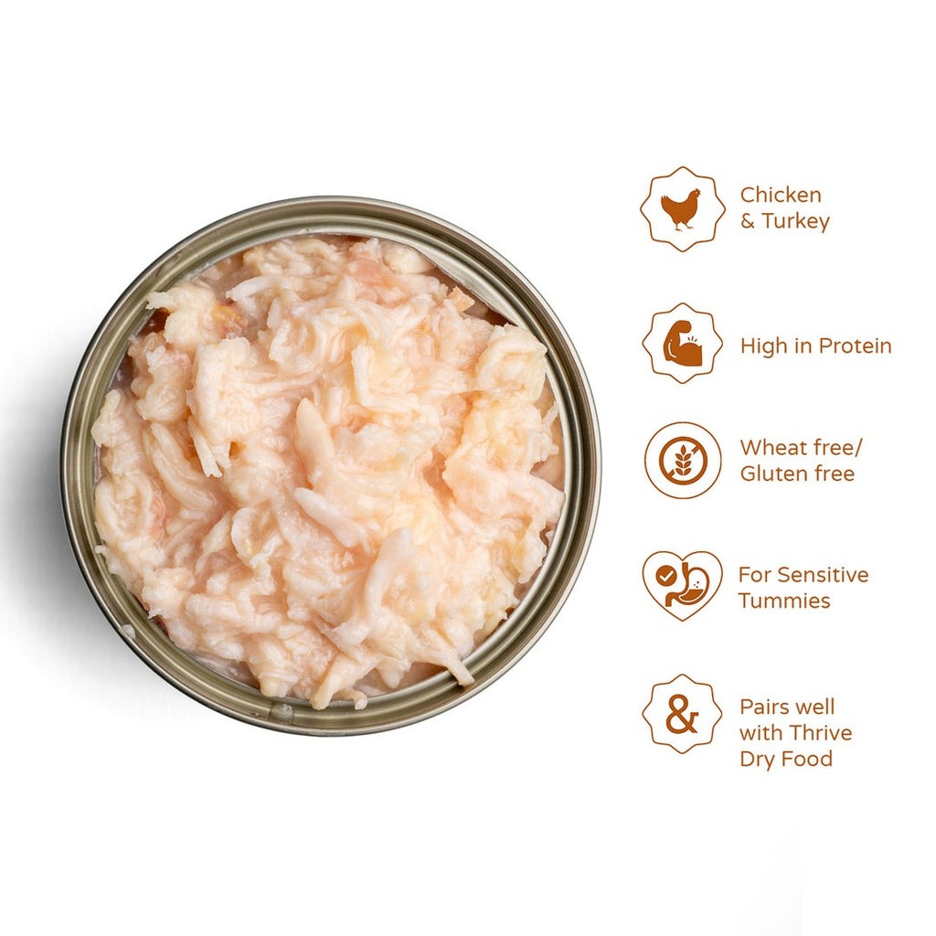 Thrive Complete Chicken & Turkey Wet Cat Food 75g 2
