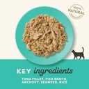 Applaws Tuna with Anchovy & Seaweed in Broth Wet Cat Food 70g Pouch 3