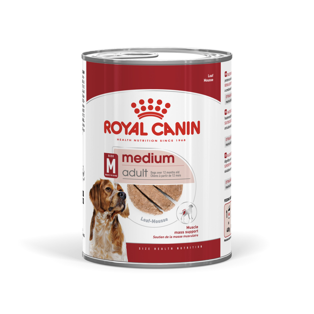 Royal Canin Medium Adult Loaf Wet Dog Food 410g 2