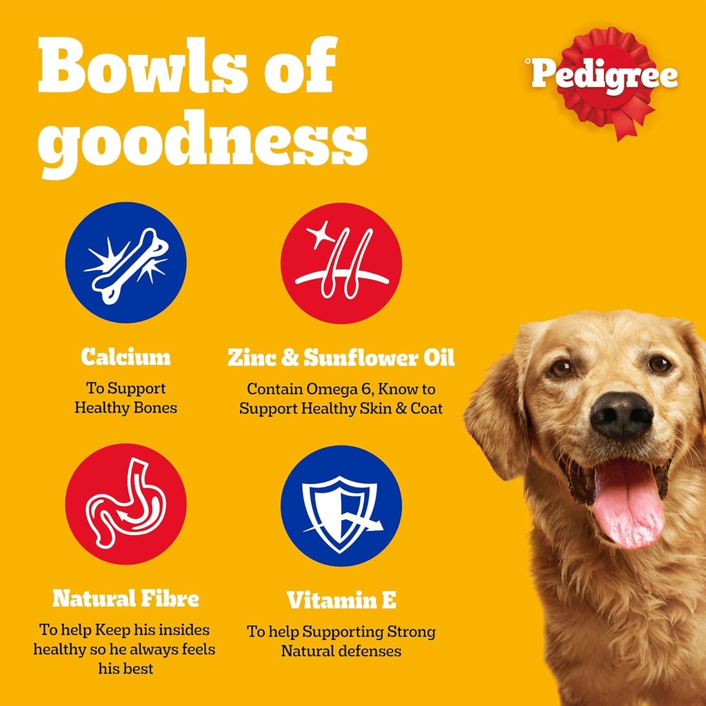 Pedigree Chicken Chunks in Gravy Wet Dog Food 400G img2