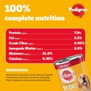 Pedigree Beef Chunks in Gravy Wet Dog Food 400G 4