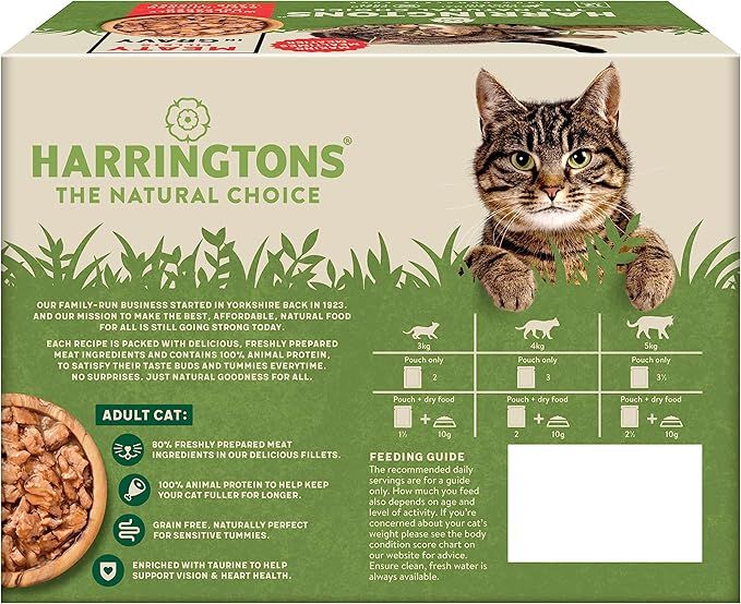 Harringtons Meat in Jelly Wet Cat Food Multipack 2