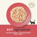 Applaws Chicken Breast with Duck in Broth Wet Cat Food 60g 2