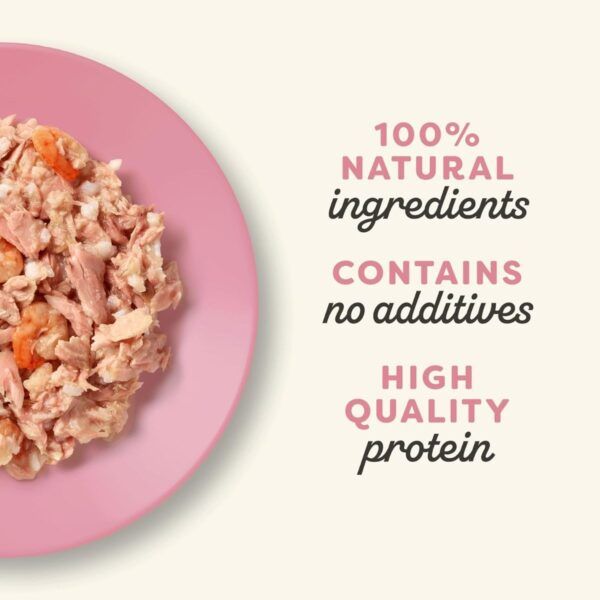Applaws Tuna Fillet with Prawn in Broth Wet Cat Food 156g 4