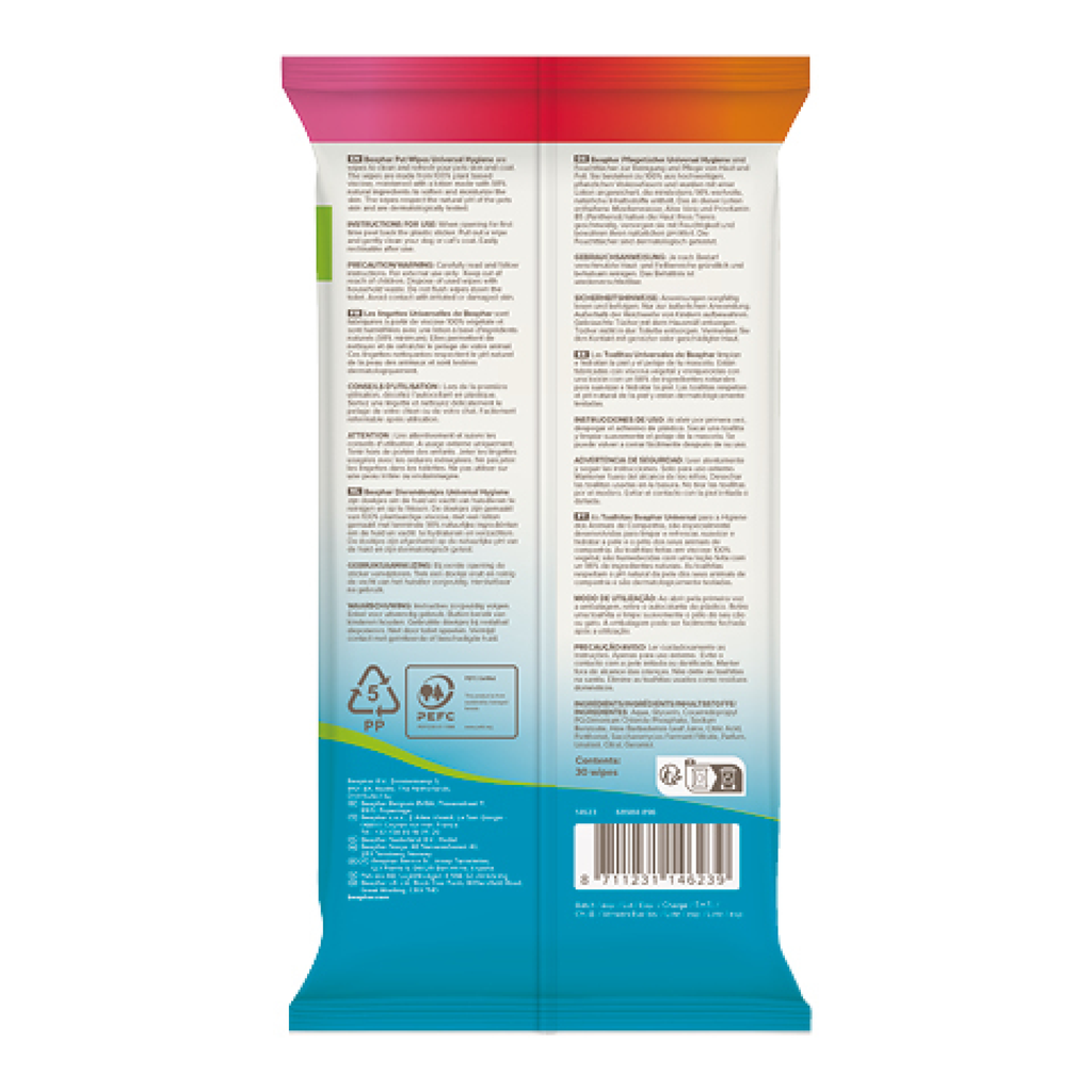 Beaphar Pet Wipes Universal 2