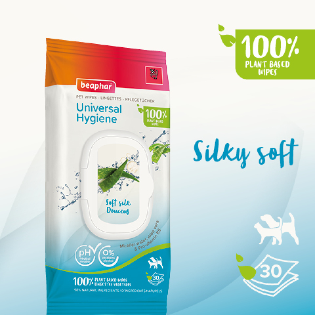 Beaphar Pet Wipes Universal 3