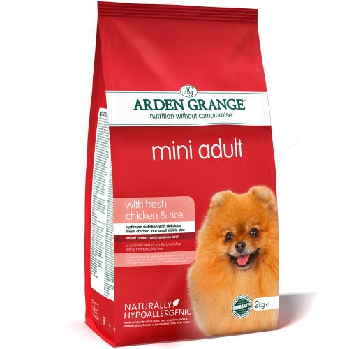 [P-001] Arden Grange Mini Adult Fresh Chicken & Rice Dry Dog Food