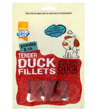 [P-007] Armitage Good Boy Tender Duck Fillets Dog Treats