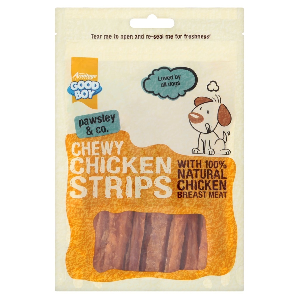 [P-008] Armitage Good Boy Chewy Chicken Strips Dog Treat