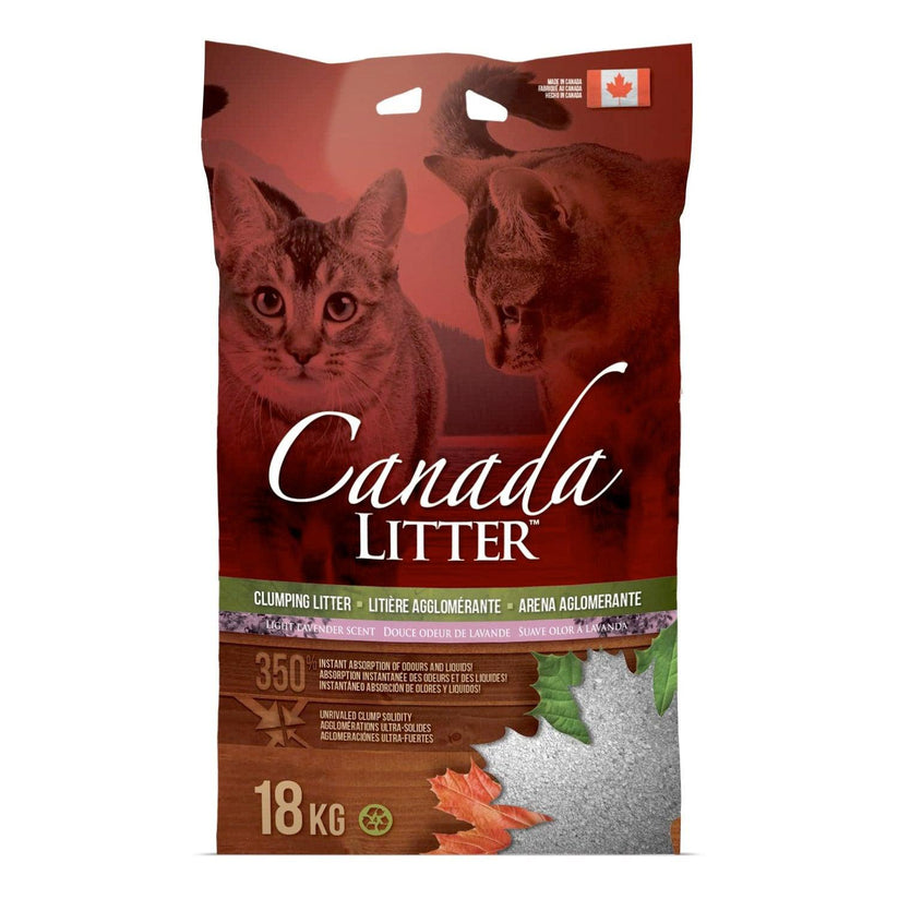[P-023] Canada LITTER Lavender Scented Clumping Cat Litter