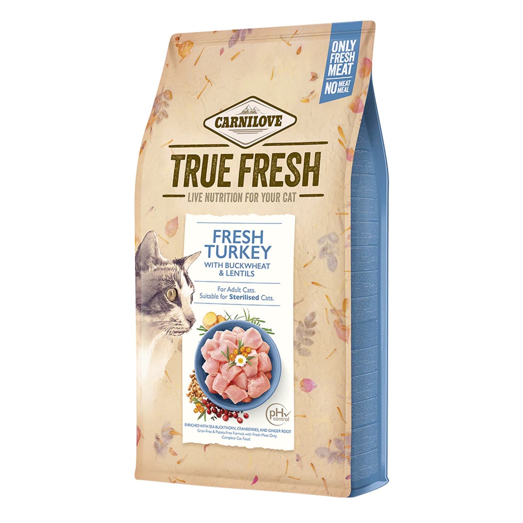 Carnilove True Fresh Turkey for Adult Cats Dry Food