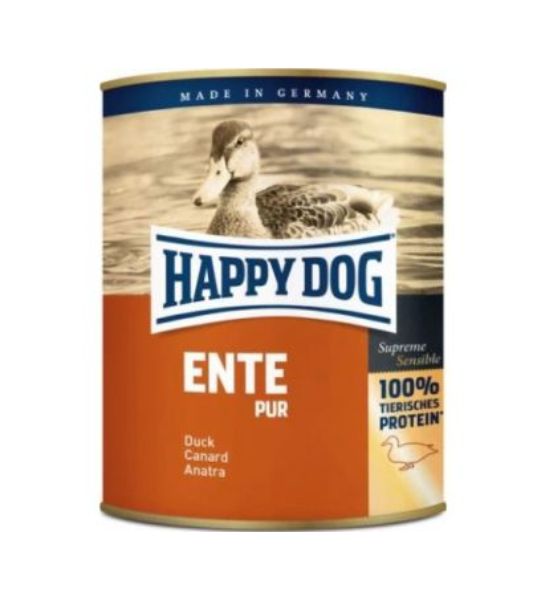 [P-043] Happy Dog Pure Duck Wet Dog Food 400G