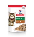 Hill's Science Plan Feline Kitten Wet Food Turkey Pouches