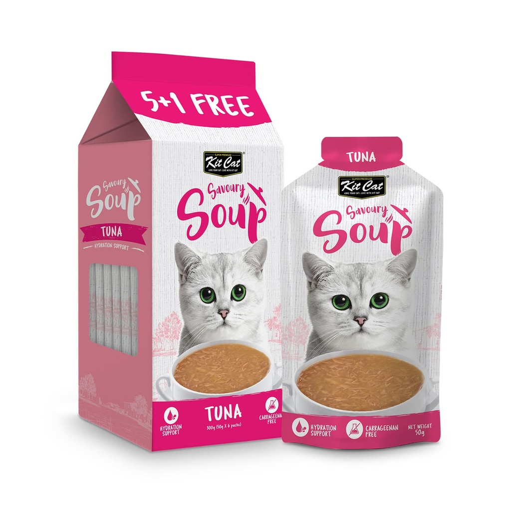 Kit Cat Savoury Soup Tuna Wet Cat Food