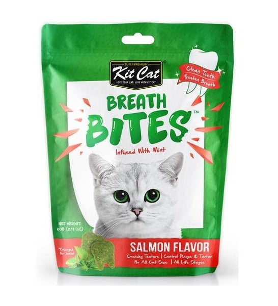 Kit Cat Breath Bites Salmon Flavour Cat Treats