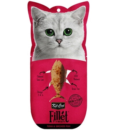Kit Cat FilletFresh Tuna & Smoked Fish Cat Treats