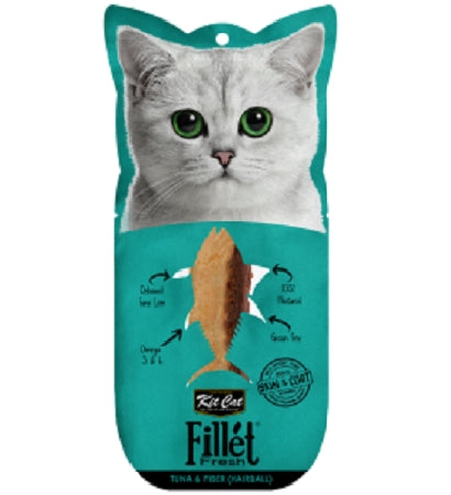 Kit Cat FilletFresh Tuna & Fiber Hairball Cat Treats