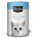 Kit Cat Wild Caught Grain Free Tuna & Salmon Wet Cat Food