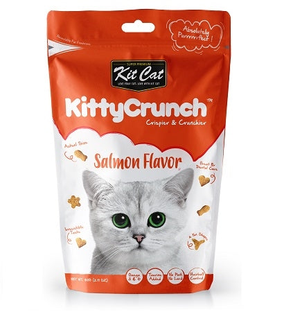 Kit Cat Kitty Crunch Salmon Flavour Cat Treats