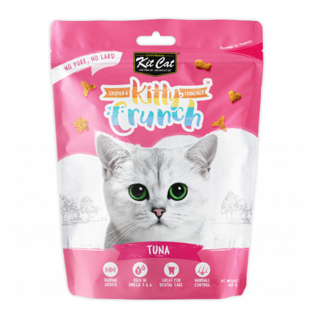 Kit Cat Kitty Crunch Tuna Flavour Cat Treats