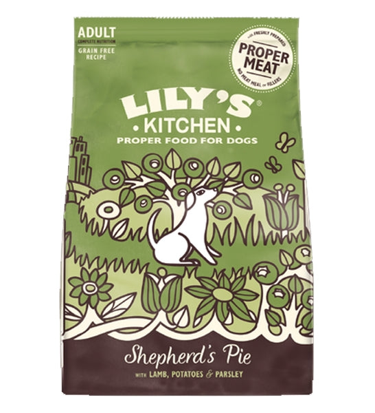 [P-148] Lily's Kitchen Adult Shepherd's Pie with Lamb Potatoes & Parsley Adult Dry Dog Food