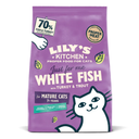 Lily's Kitchen Senior Recipe White Fish with Turkey & Trout Dry Cat Food