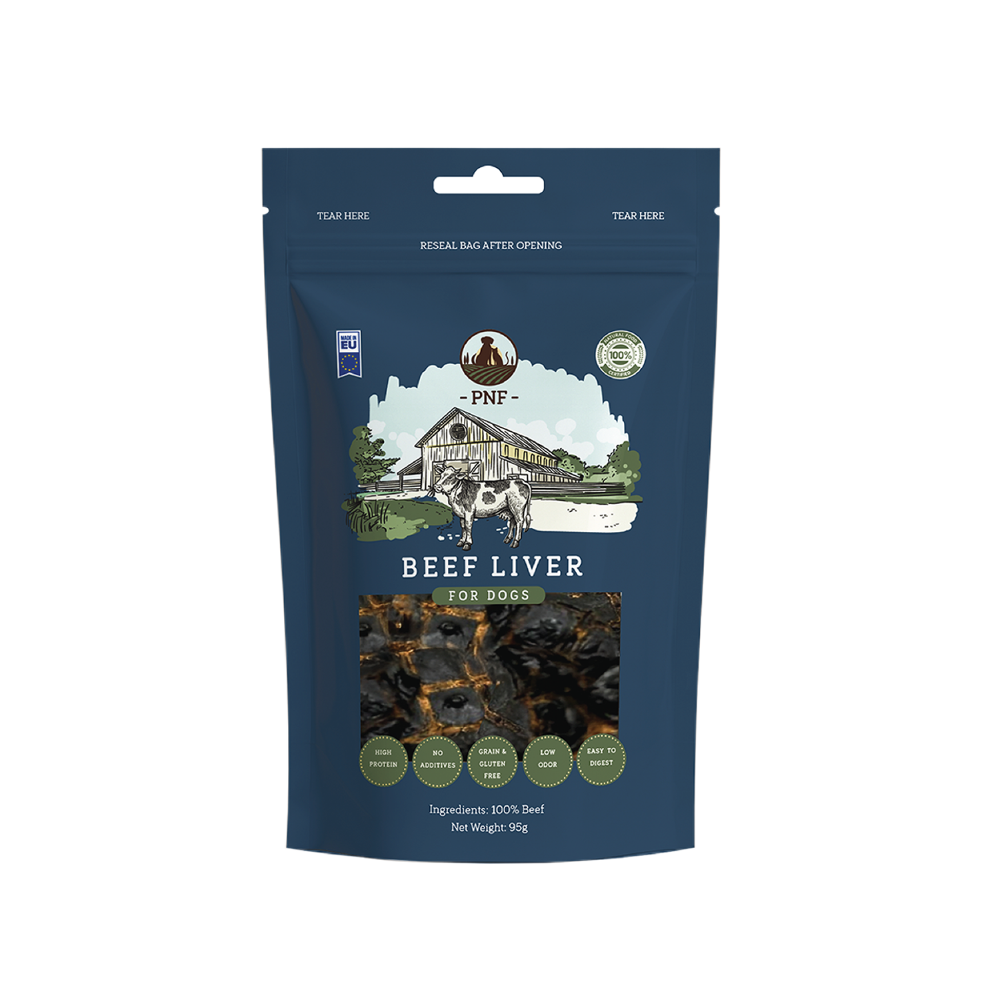 Pet Natural Farm Beef Liver Dog Treat