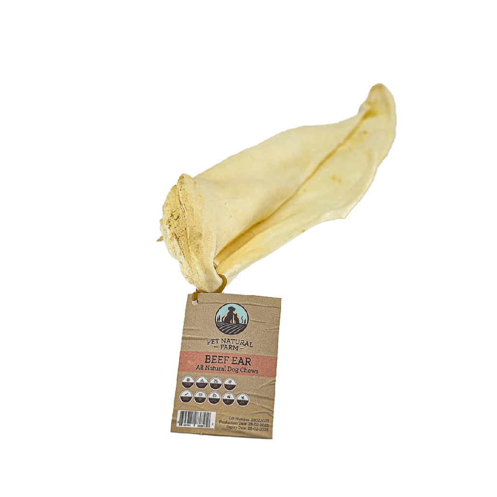 [P-181] Pet Natural Farm Beef Ear Dog Treats