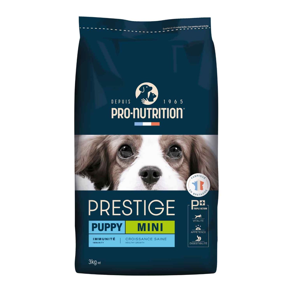 Pro-Nutrition Prestige Mini Puppy Dry Dog Food 3KG