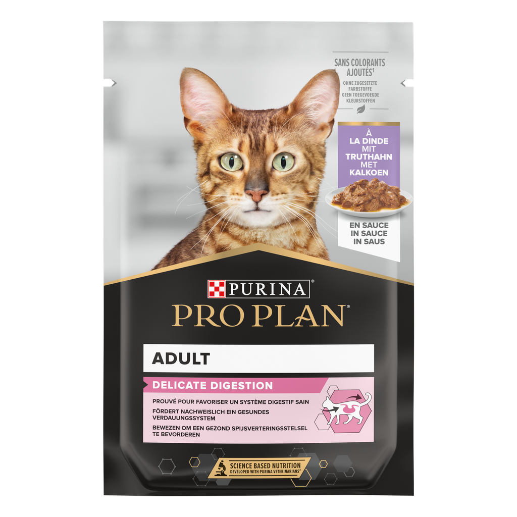 Purina Pro Plan Delicate Digestion Turkey in Gravy Wet Cat Food