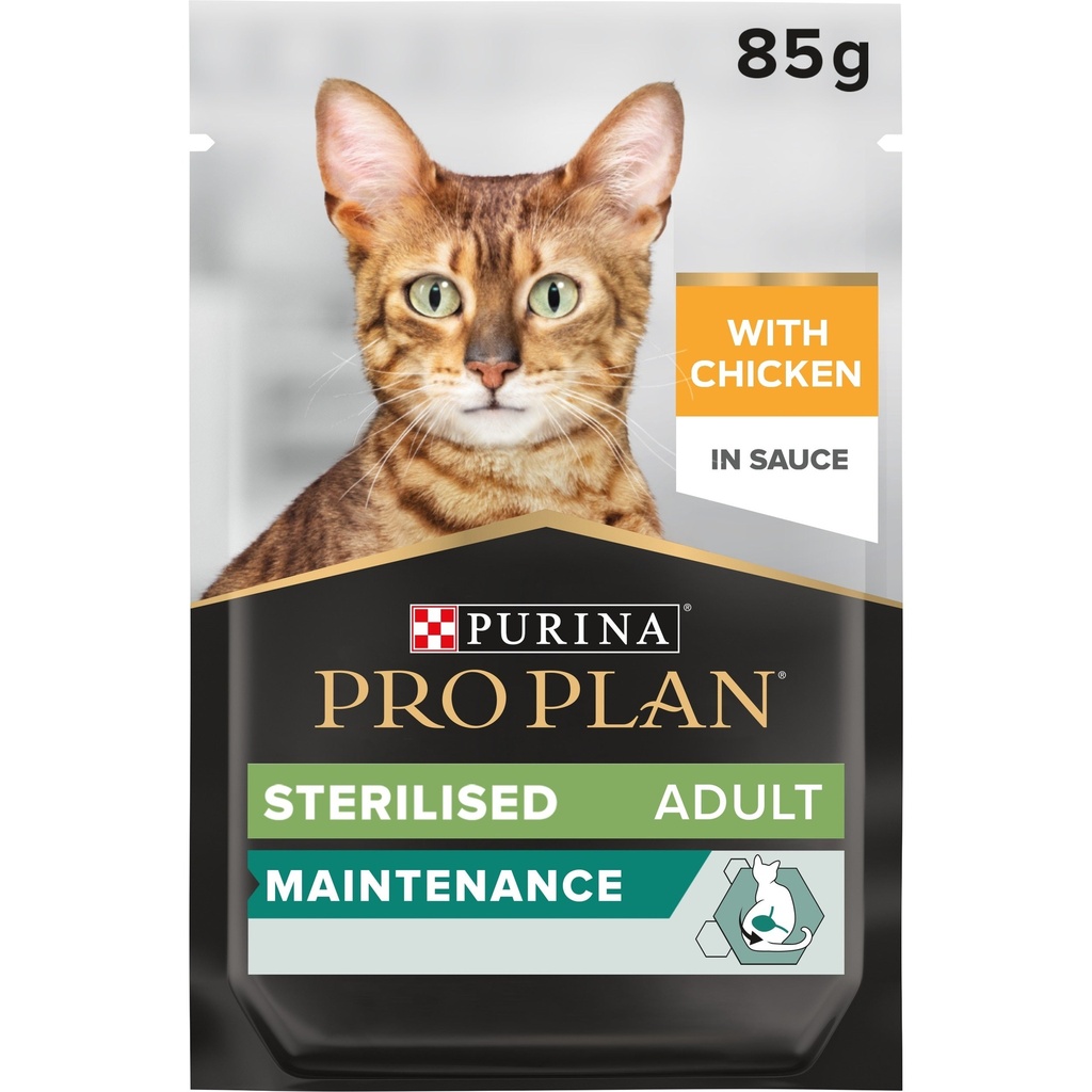 Purina Pro Plan Sterilised Adult Chicken in Gravy Wet Cat Food