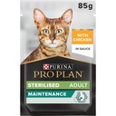 Purina Pro Plan Sterilised Adult Chicken in Gravy Wet Cat Food