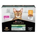 PURINA Pro Plan Sterilised Chicken In Gravy Multipack Adult Wet Cat Food