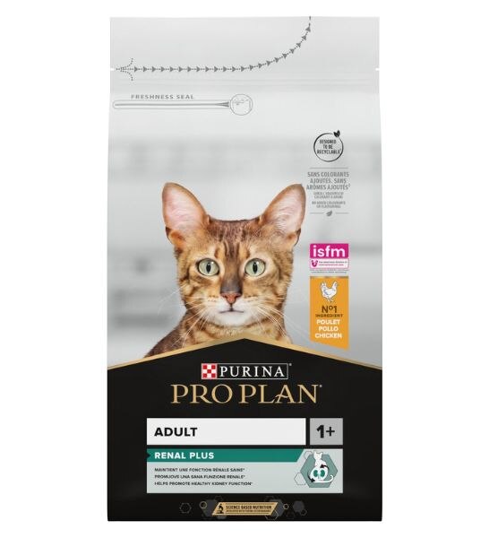 [P-195] PURINA Pro Plan Adult Renal Plus Chicken Dry Cat Food