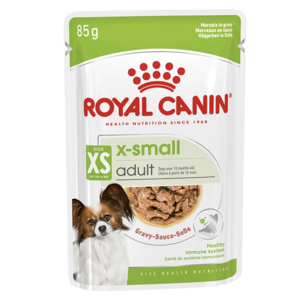 Royal Canin Mini Adult XS Adult Wet Dog Food In Gravy