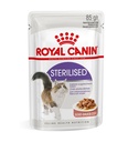 Royal Canin Sterilised Chunks In Gravy Adult Wet Cat Food