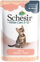 Schesir Chicken Fillets in Jelly Wet Kitten Food