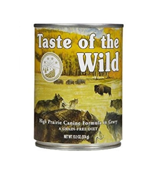 [P-290] Taste of the Wild High Prairie Canine in Gravy Wet Dog Food