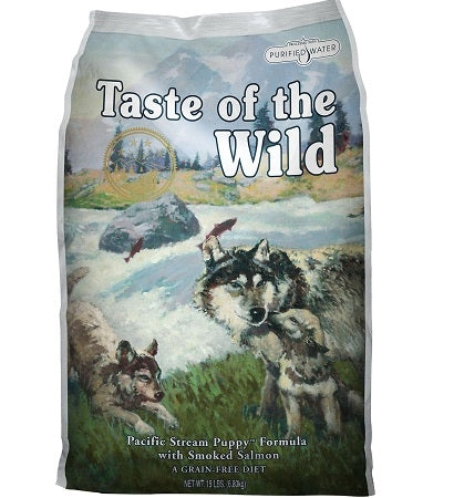 [P-296] Taste of the Wild Pacific Stream Puppy Grain Free Dry Food
