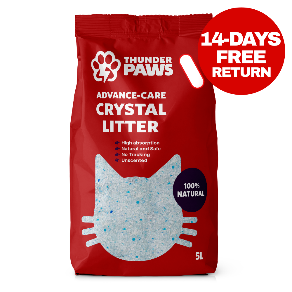 [P-307] Thunder Paws Advance Care Non-Clumping Crystal Cat Litter