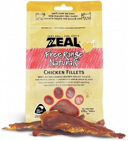 [P-341] Zeal Pet Food Chicken Breast Fillet Dog Treats