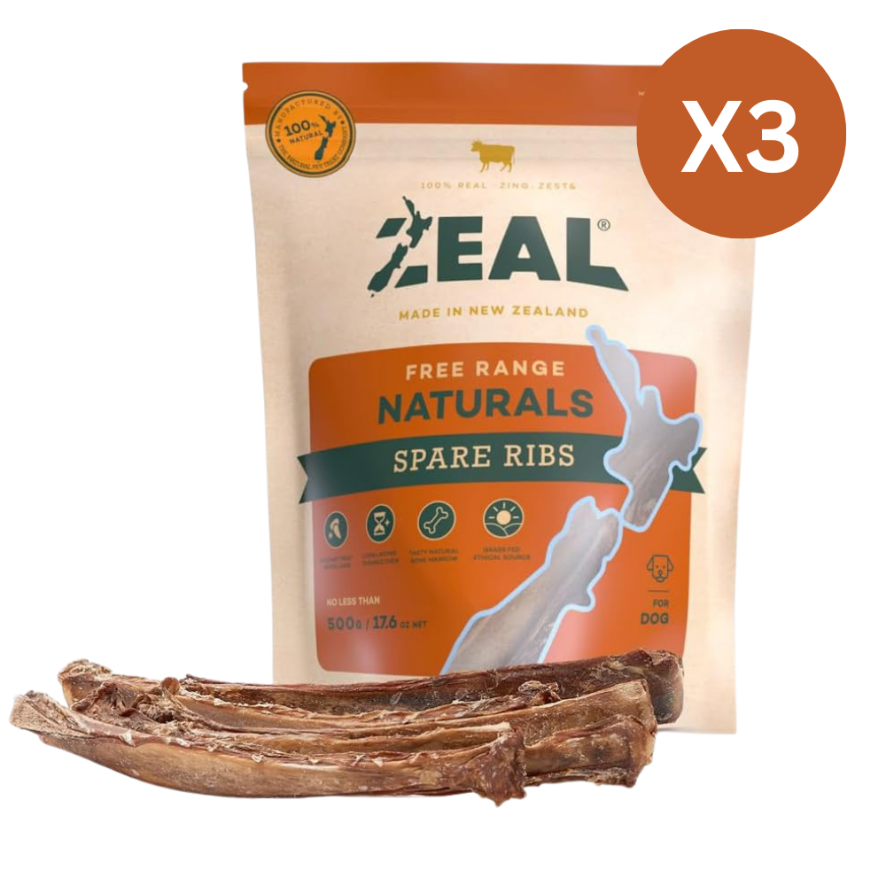 Zeal Spare Ribs Dog Natural Chews Treats