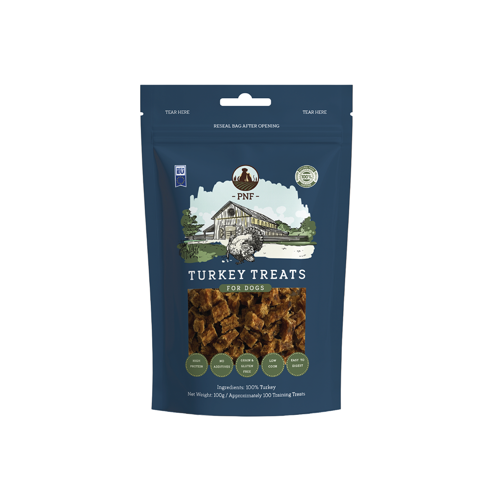 Pet Natural Farm Turkey Training Treats 100g