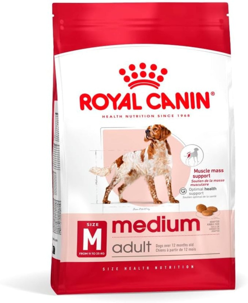 Royal Canin Medium Adult Dry Dog Food (10kg)
