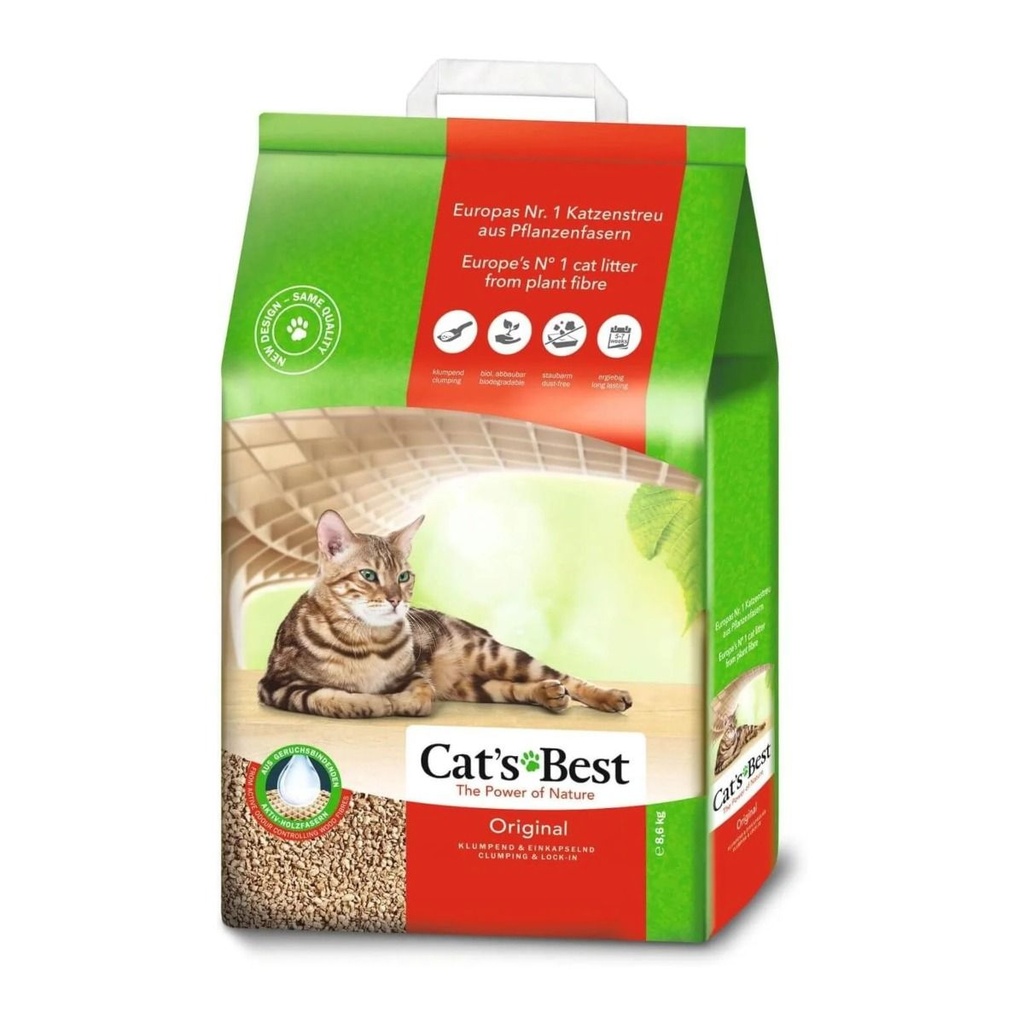 [201101_20L-NA] Cat's Best Original Organic Cat Litter 8.6kg